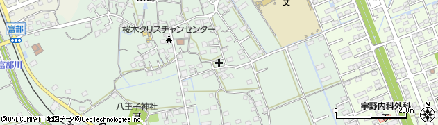 静岡県掛川市富部980周辺の地図