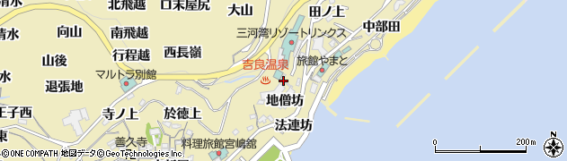 愛知県西尾市吉良町宮崎地僧坊21周辺の地図
