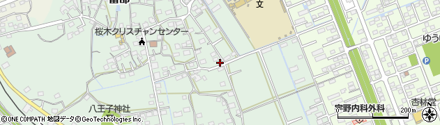 静岡県掛川市富部987周辺の地図