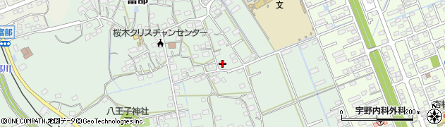 静岡県掛川市富部996周辺の地図