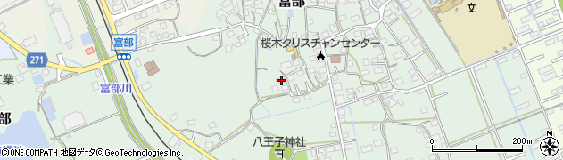 静岡県掛川市富部937周辺の地図