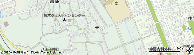 静岡県掛川市富部986周辺の地図