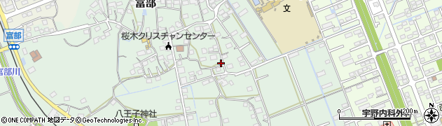 静岡県掛川市富部979周辺の地図