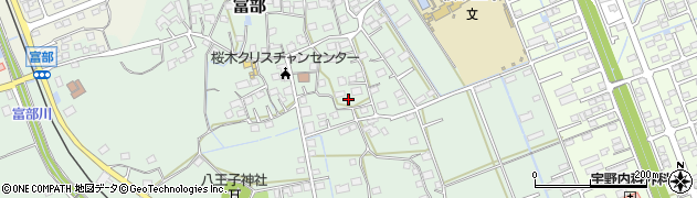 静岡県掛川市富部977周辺の地図