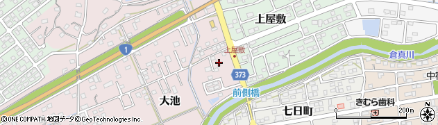 静岡県掛川市大池126周辺の地図
