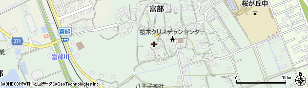 静岡県掛川市富部935周辺の地図