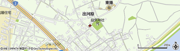 兵庫県加古川市東神吉町出河原534周辺の地図