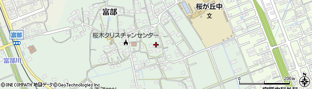 静岡県掛川市富部976周辺の地図