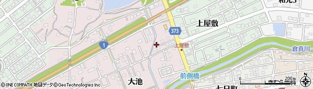 静岡県掛川市大池94周辺の地図
