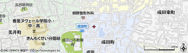 大阪府寝屋川市成田町26周辺の地図