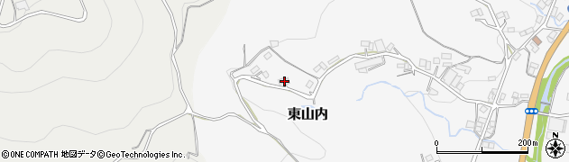 岡山県岡山市北区東山内1173周辺の地図