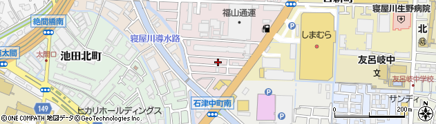 大阪府寝屋川市豊里町47周辺の地図
