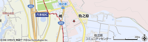 静岡県牧之原市勝田2033周辺の地図