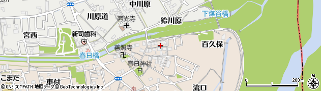 京都府相楽郡精華町下狛西川原73周辺の地図