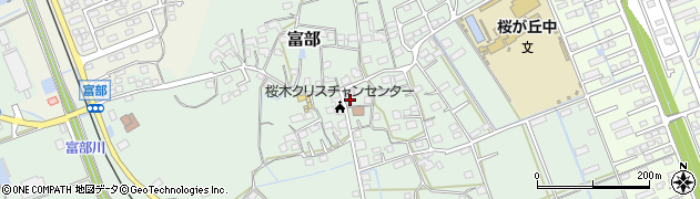 静岡県掛川市富部959周辺の地図