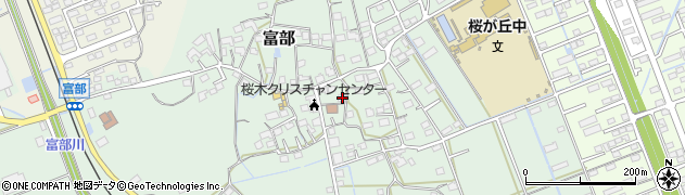 静岡県掛川市富部960周辺の地図