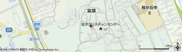 静岡県掛川市富部929周辺の地図