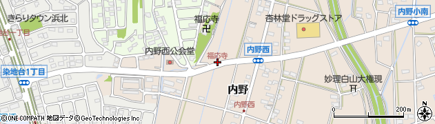 福応寺周辺の地図