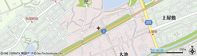 静岡県掛川市大池259周辺の地図