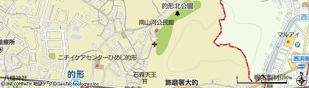 兵庫県姫路市的形町的形258周辺の地図