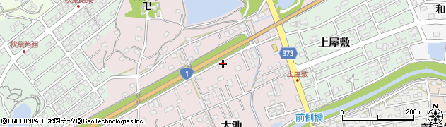 静岡県掛川市大池68周辺の地図
