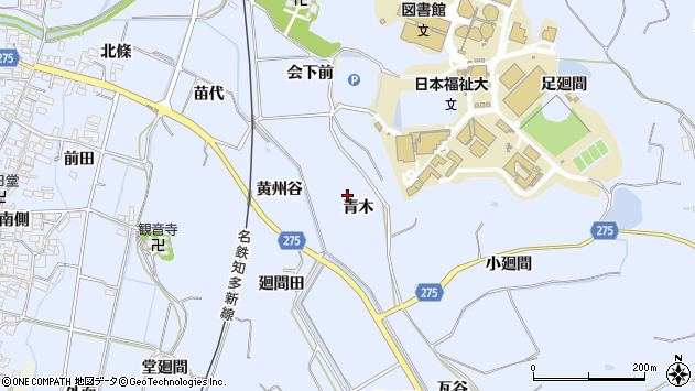 〒470-3233 愛知県知多郡美浜町奥田の地図