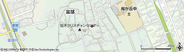 静岡県掛川市富部963周辺の地図