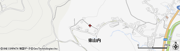岡山県岡山市北区東山内1132周辺の地図