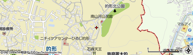 兵庫県姫路市的形町的形261周辺の地図