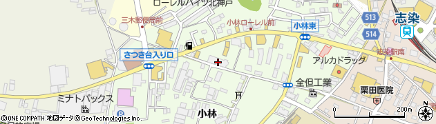 株式会社九州テン　三木事業所周辺の地図