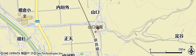京都府木津川市山城町綺田山口24周辺の地図