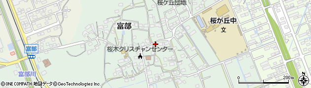 静岡県掛川市富部965周辺の地図