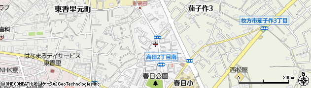 はなまるケアサービス 東香里周辺の地図