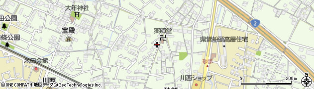 兵庫県加古川市東神吉町西井ノ口65周辺の地図