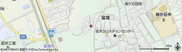 静岡県掛川市富部620周辺の地図