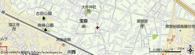 兵庫県加古川市東神吉町西井ノ口802周辺の地図