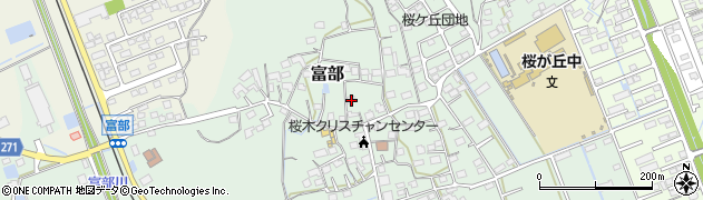 静岡県掛川市富部920周辺の地図