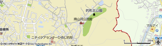 兵庫県姫路市的形町的形321周辺の地図
