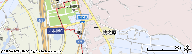 静岡県牧之原市勝田2036周辺の地図