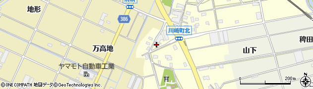 愛知県豊橋市川崎町226周辺の地図