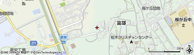 静岡県掛川市富部326周辺の地図