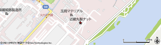 兵庫県姫路市飾磨区中島2174周辺の地図