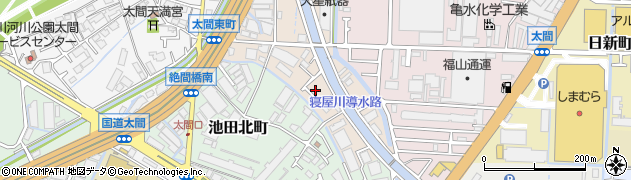 大阪府寝屋川市太間東町7周辺の地図