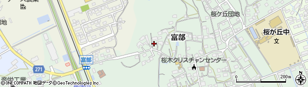 静岡県掛川市富部340周辺の地図