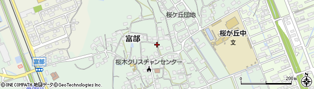 静岡県掛川市富部912周辺の地図