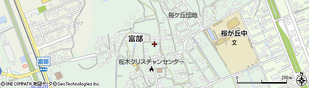 静岡県掛川市富部914周辺の地図