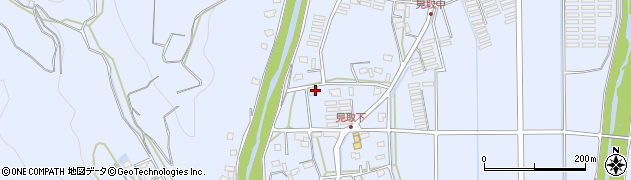 静岡県袋井市見取747周辺の地図