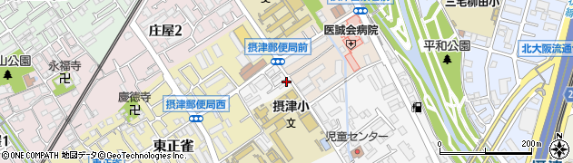 摂津産業株式会社周辺の地図