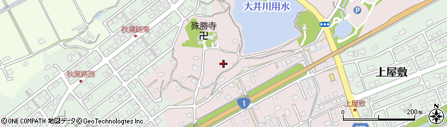 静岡県掛川市大池2442周辺の地図