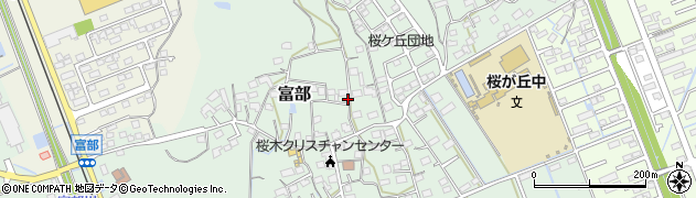 静岡県掛川市富部910周辺の地図